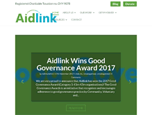 Tablet Screenshot of aidlink.ie